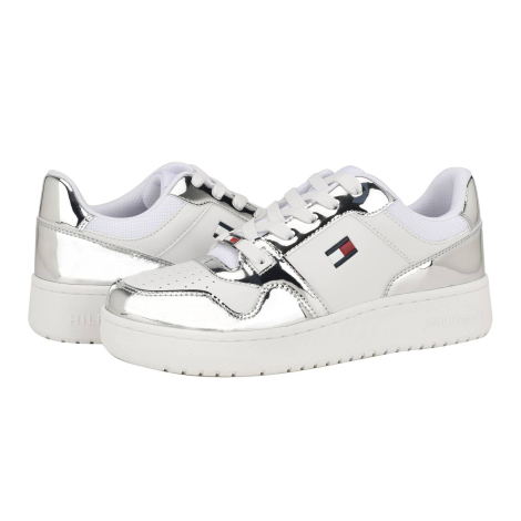 Жіночі кросівки Tommy Hilfiger з екошкіри 38 (7,5 US) 25 см Білий 1159837028
