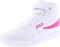Женские высокие кроссовки FILA на шнурках и липучке 1159808332 (Белый, 37,5)