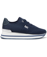 Женские текстильные кроссовки Monique Knit Trainer от Michael Kors 1159813328 (Синий, 38,5)