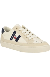 Женские кроссовки Tommy Hilfiger из экокожи 1159813495 (Бежевый, 38,5)