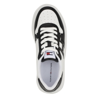 Женские кроссовки Tommy Hilfiger из экокожи 43 (11 US) 28 см Черный/Белый 1159815536