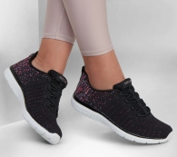 Женские кроссовки Skechers Virtue 37,5 (7,5 US) 24,5 см Черный 1159819795