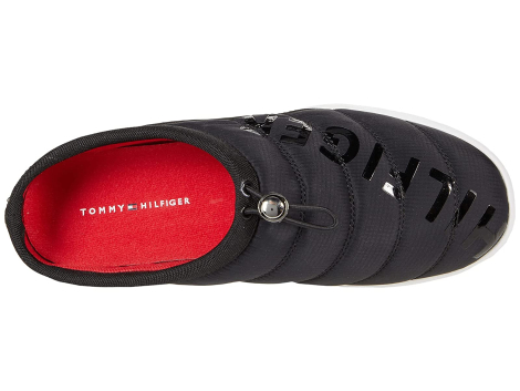 Женские слипоны Tommy Hilfiger без задника мокасины 1159766480 (Черный, 40)