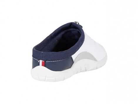 Женские слипоны Tommy Hilfiger без задника мокасины 1159767768 (Белый, 39)