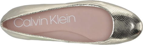 Женские балетки Calvin Klein 1159775199 (Золотистый, 40)