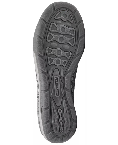 Женские мокасины Skechers слипоны 1159813355 (Серый, 36,5)