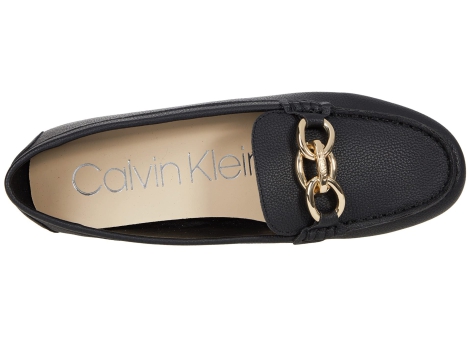 Женские лоферы Calvin Klein с логотипом 36,5 (6 US) 23,5 см Черный 1159817346