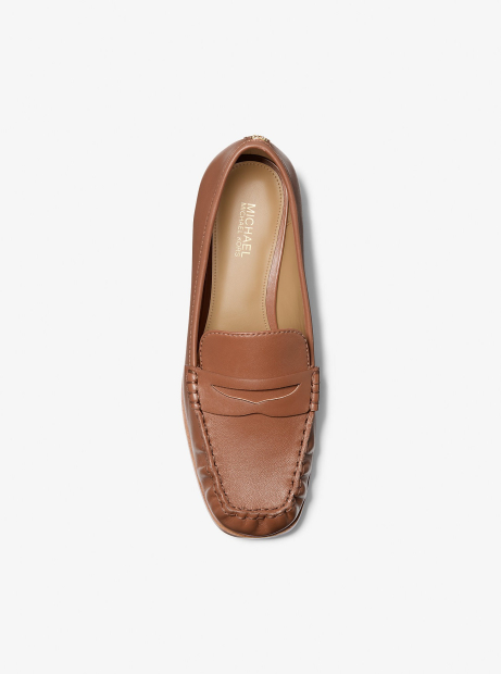 Кожаные лоферы Carlson Michael Kors 40 (9 US) 26 см Коричневый 1159832171