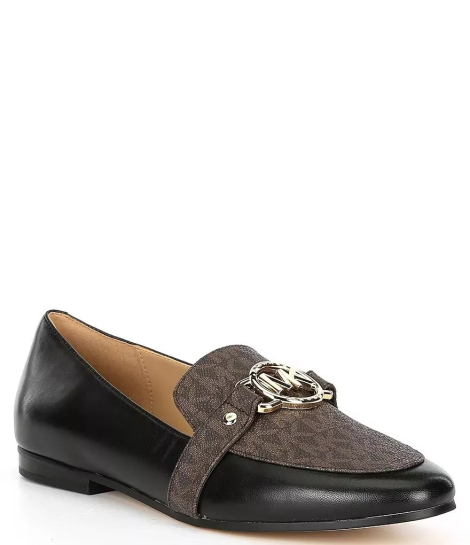 Лоферы Michael Kors Rory с логотипом 36 (6 US) 24 см Коричневый 1159832536