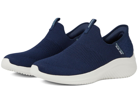 Женские мокасины Skechers слипоны 38,5 (8,5 US) 25,5 см Синий 1159832793
