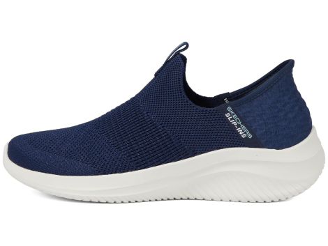 Женские мокасины Skechers слипоны 38,5 (8,5 US) 25,5 см Синий 1159832793
