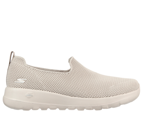 Жіночі мокасини Skechers сліпони 37,5 (7,5 US) 25 см Бежевий 1159835145