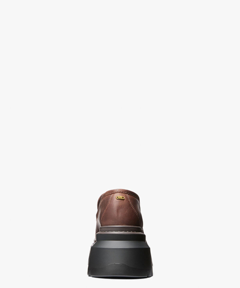 Женские кожаные лоферы Shiloh Michael Kors 40 (9 US) 26 см Коричневый 1159835554