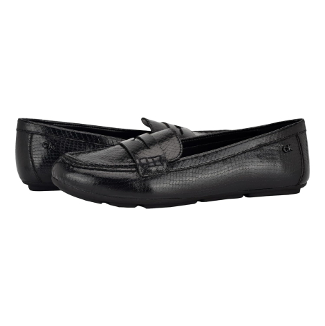 Женские лоферы Calvin Klein с принтом 39,5 (9 US) 26 см Черный 1159836226