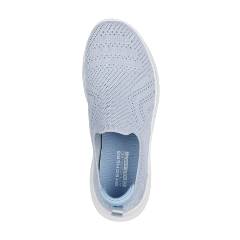 Женские слипоны GO WALK 7 Amina Skechers 37,5 (7,5 US) 25 см Голубой 1159837149