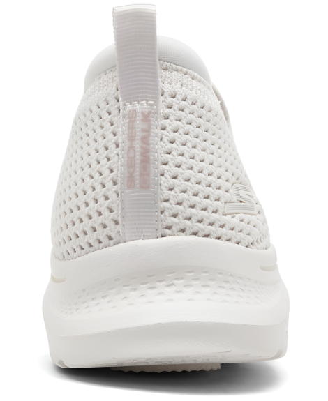 Женские слипоны GO WALK 7 Amina Skechers 37,5 (7,5 US) 24,5 см Молочный 1159837269