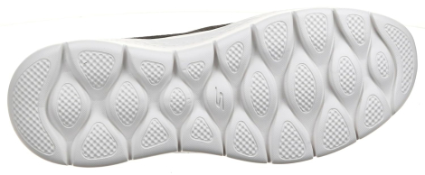 Женские слипоны GO WALK Flex от  Skechers 37 (7 US) 24 см Черный 1159837514