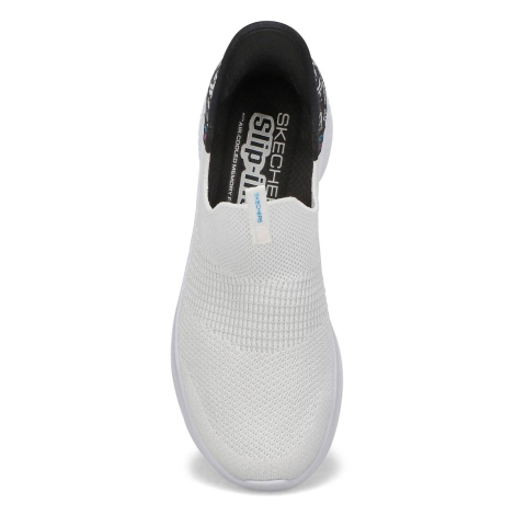 Женские слипоны Slip-Ins Ultra Flex 3.0 Skechers 39,5 (9,5 US) 26,5 см Белый 1159837521