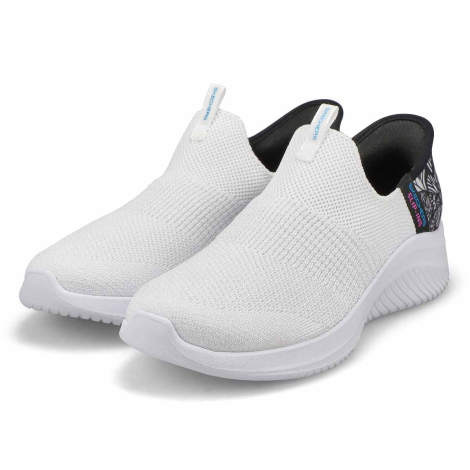 Женские слипоны Slip-Ins Ultra Flex 3.0 Skechers 39,5 (9,5 US) 26,5 см Белый 1159837521