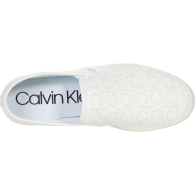 Женские слипоны Calvin Klein мокасины с логотипом 1159779454 (Белый, 40)