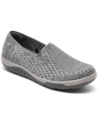 Женские мокасины Skechers слипоны 1159813355 (Серый, 36,5)