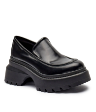 Женские кожаные лоферы Shiloh Michael Kors 39 (8,5 US) 25,3 см Черный 1159831994