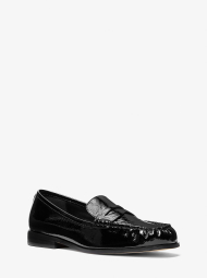 Лакированные кожаные лоферы Carlson Michael Kors 36 (6 US) 23 см Черный 1159832176