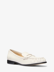 Кожаные лоферы Carlson Michael Kors 38,5 (8 US) 24,5 см Молочный 1159833676