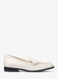 Кожаные лоферы Carlson Michael Kors 38,5 (8 US) 24,5 см Молочный 1159833676