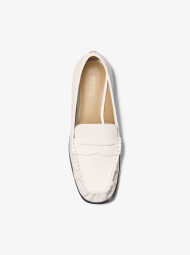 Кожаные лоферы Carlson Michael Kors 38,5 (8 US) 24,5 см Молочный 1159833676
