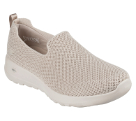 Женские мокасины Skechers слипоны 37,5 (7,5 US) 25 см Бежевый 1159835145