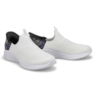 Женские слипоны Slip-Ins Ultra Flex 3.0 Skechers 39,5 (9,5 US) 26,5 см Белый 1159837521