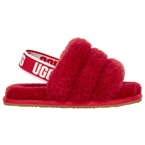 Яскраві сандалії UGG м'які капці з хутром