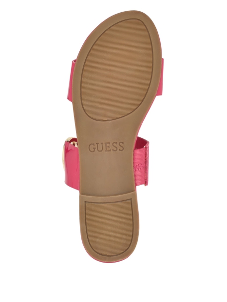 Изящные женские сандалии GUESS с логотипом 1159801305 (Розовый, 39,5)