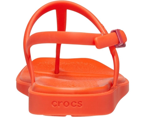 Сандалии женские Crocs Thong Flip 38-39 (w8 US) 25 см Оранжевый 1159819174