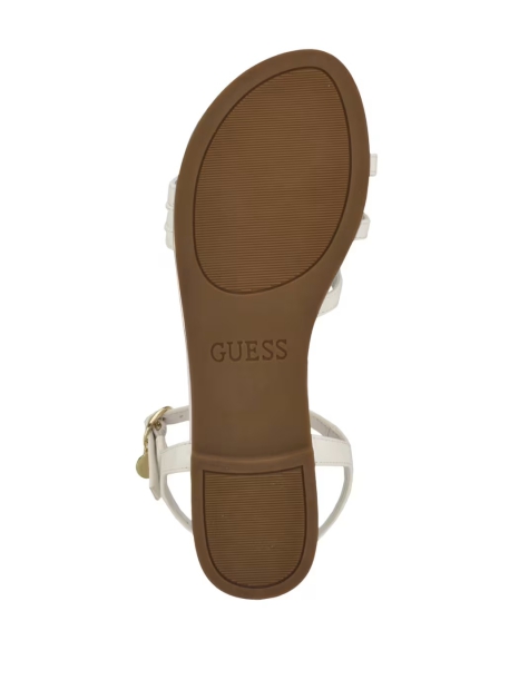 Изящные женские сандалии GUESS 38,5 (8 US) 25,2 см Белый 1159820484