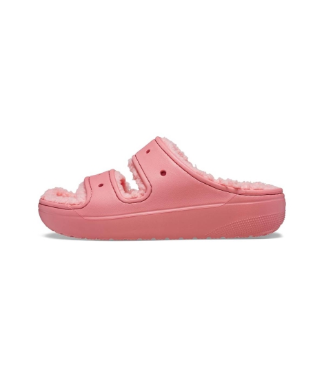 Класичні сандалії Crocs зі штучним хутром 38-39 (m6/w8 US) 25 см Рожевий 1159820897