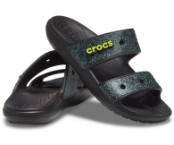 Классические блестящие сандалии Crocs 1159768853 (Черный, 36-37)
