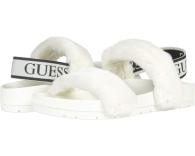 Мягкие женские сандалии Guess слайдеры с эластичным ремешком 1159776326 (Белый, 37)