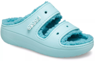 Классические сандалии Crocs с мехом 1159778631 (Голубой, 39-40)