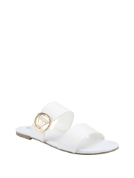 Изящные женские сандалии GUESS с логотипом 1159787701 (Белый, 39,5)