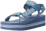 Стильные женские сандалии GUESS с логотипом 38,5 (8 US) 25,5 см Синий 1159816762