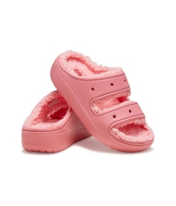 Класичні сандалії Crocs зі штучним хутром 38-39 (m6/w8 US) 25 см Рожевий 1159820897