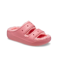 Класичні сандалії Crocs зі штучним хутром 38-39 (m6/w8 US) 25 см Рожевий 1159820897