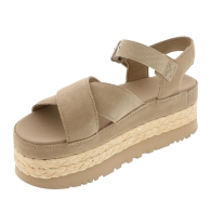 Стильные женские сандалии UGG Aubrey Ankle 40,5 (9,5 US) 26,5 см Бежевый 1159821159