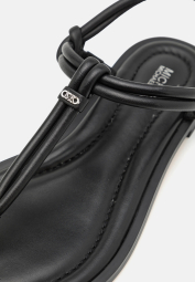 Женские кожаные сандалии Michael Kors 38 (7,5 US) 24,5 см Черный 1159832553