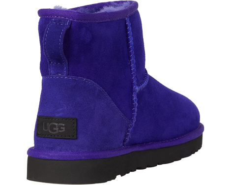 Женские угги UGG с мехом 1159775637 (Фиолетовый, 38)