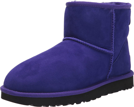 Женские угги UGG с мехом 1159775637 (Фиолетовый, 38)