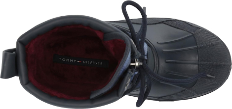 Резиновые ботинки Tommy Hilfiger на меху 1159779323 (Синий, 36,5)