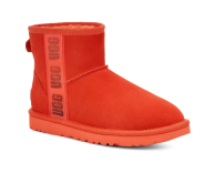 Женские угги UGG с мехом 1159778865 (Оранжевый, 37)